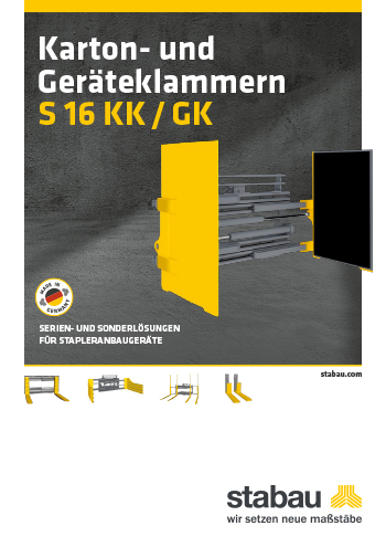 Deckblatt Karton- und Geräteklammern S16 KK/GK (DE)